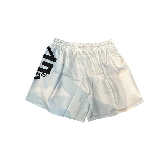 Carlson Gracie x Gitana Fightwear MMA BJJ No Gi Shorts Size Large White New - Picture 5 of 5
